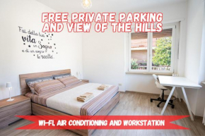 Private Parking, with Hill View